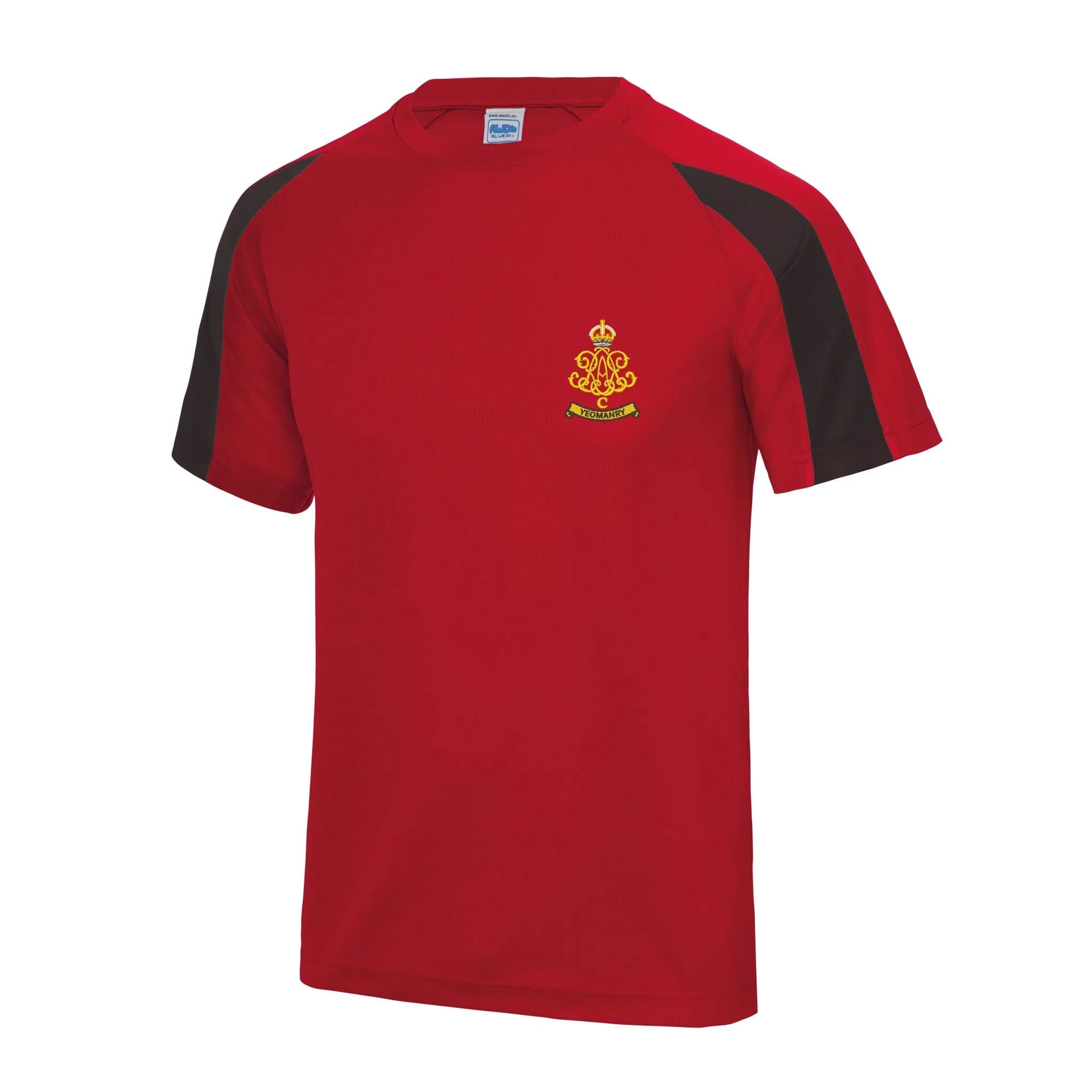 100th Regiment Royal Artillery Contrast Polyester T-Shirt