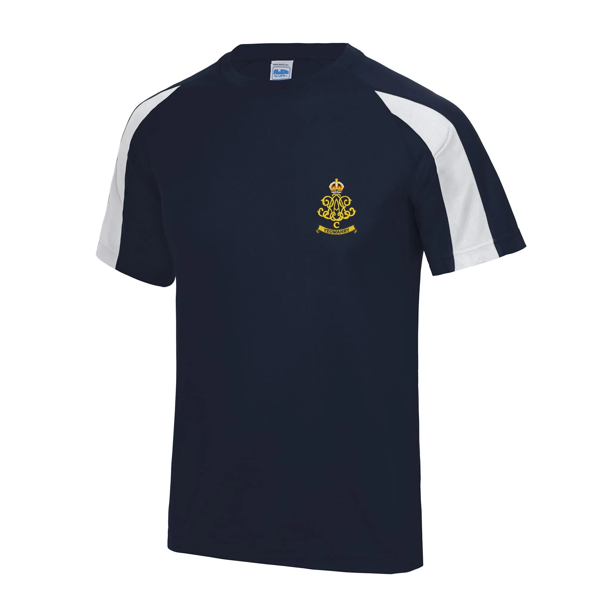100th Regiment Royal Artillery Contrast Polyester T-Shirt