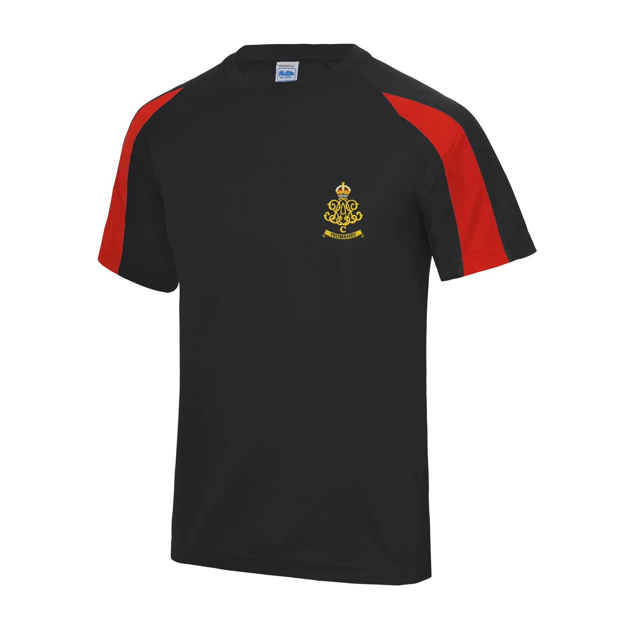 100th Regiment Royal Artillery Contrast Polyester T-Shirt