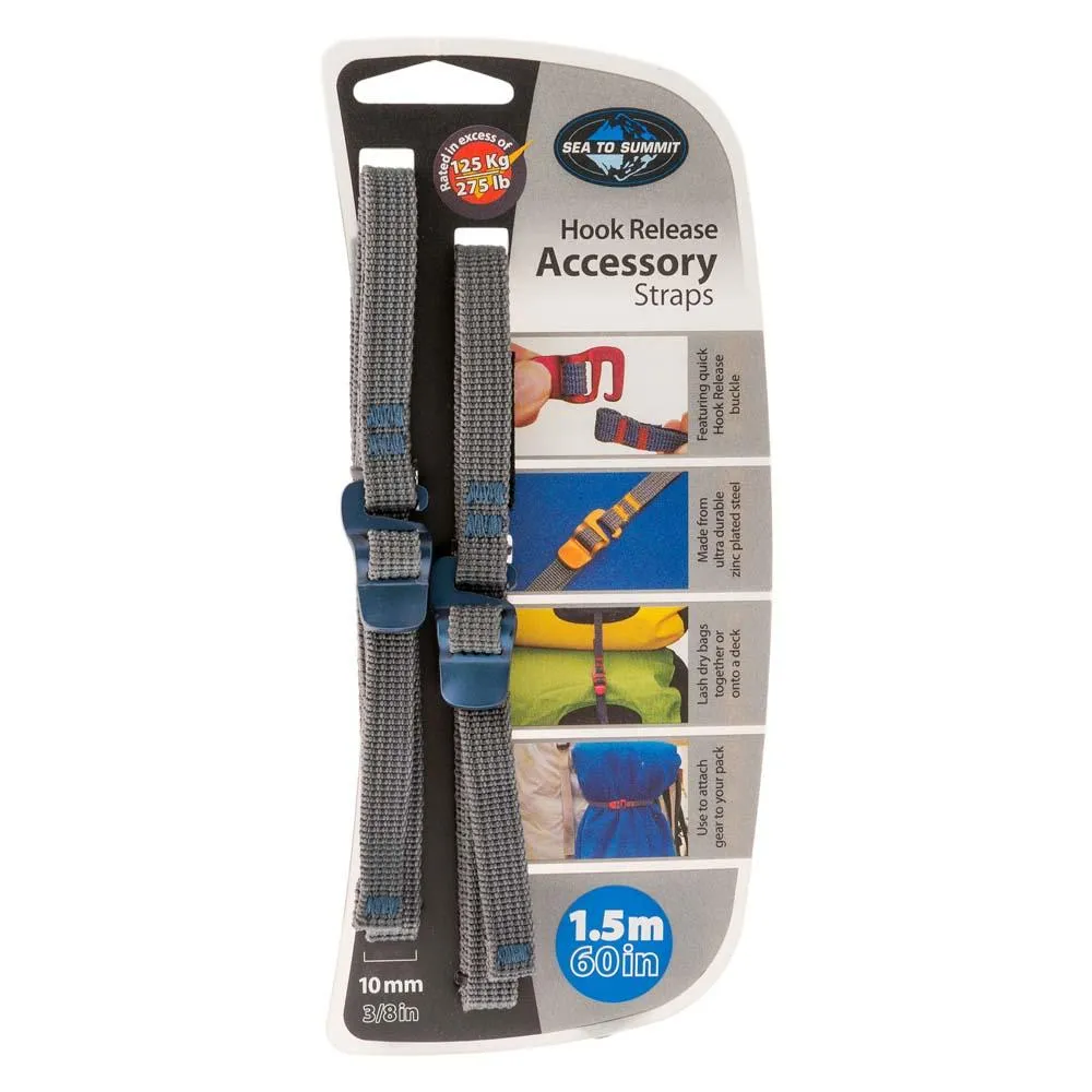 10mm Accessory Straps with Hook Release 1.5M/60"