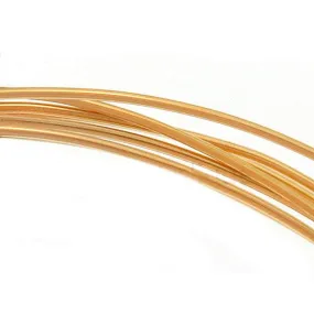 14K Gold FIlled Wire 22 Gauge Round Half Hard 5 Ft