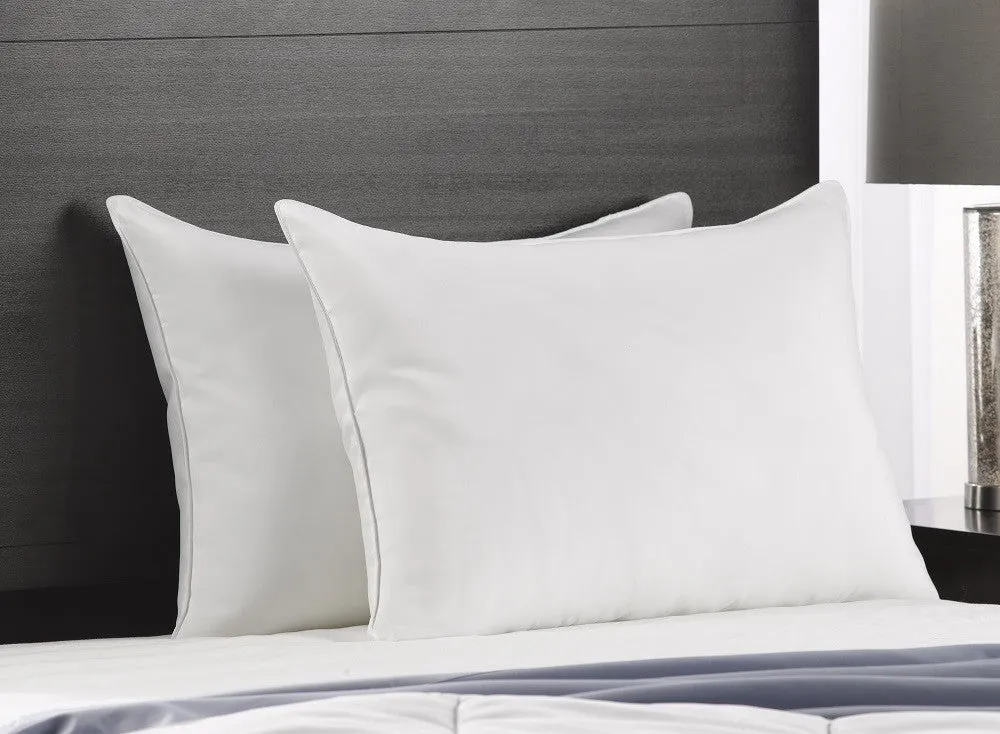 2 Pack Exquisite Hotel Collection Fx Down Pillow / Standard Size