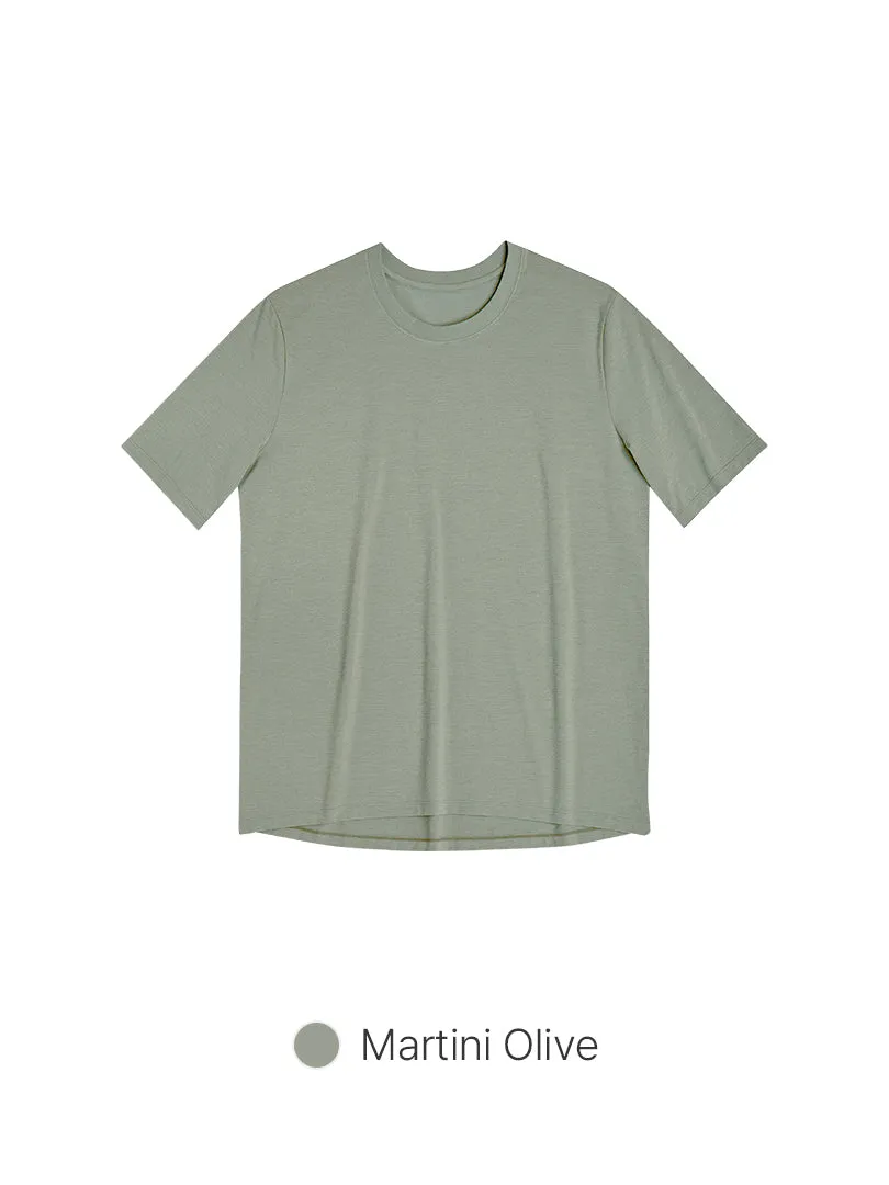 [3 FOR S$100] Airy Fit Oversized Fit Short Sleeve