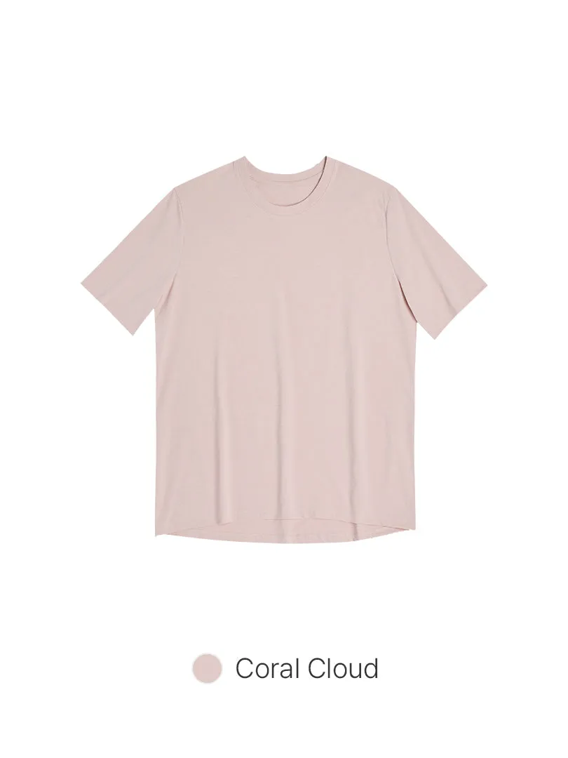 [3 FOR S$100] Airy Fit Oversized Fit Short Sleeve