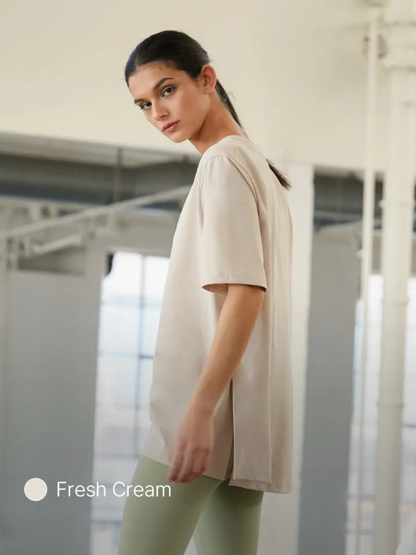 [3 FOR S$100] Airy Fit Oversized Fit Short Sleeve