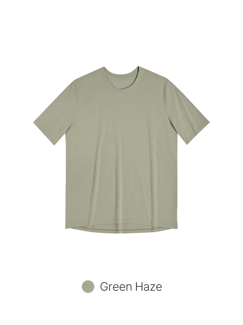 [3 FOR S$100] Airy Fit Oversized Fit Short Sleeve