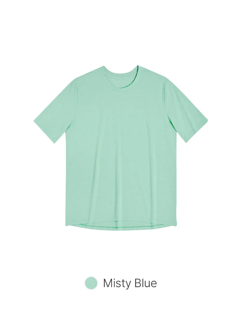 [3 FOR S$100] Airy Fit Oversized Fit Short Sleeve