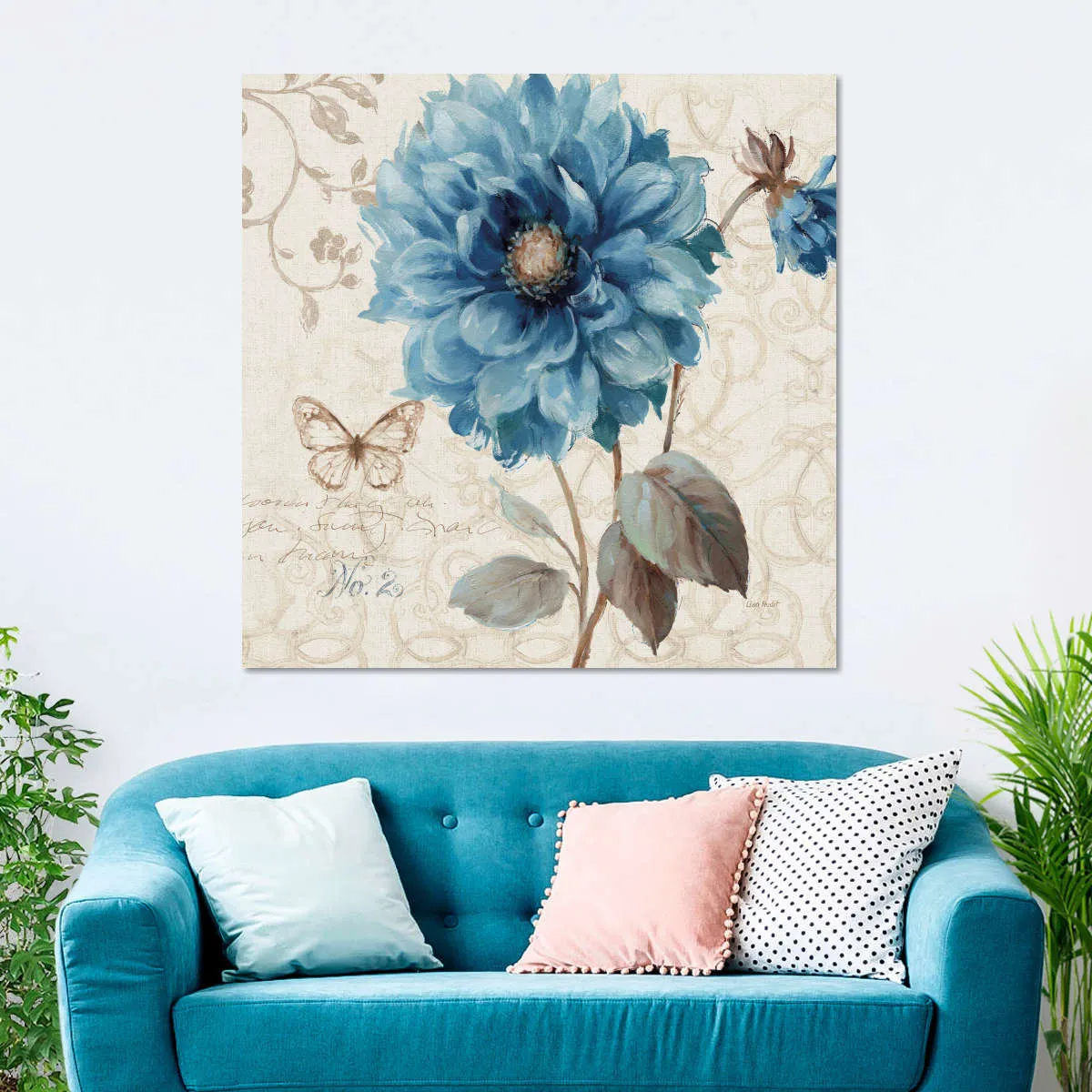 A Blue Note II Wall Art