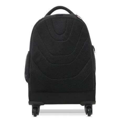 Aerolite (55x35x23cm) Executive 4 Wheel Mobile Trolley Backpack Business Hand Cabin Luggage (x2 Set)