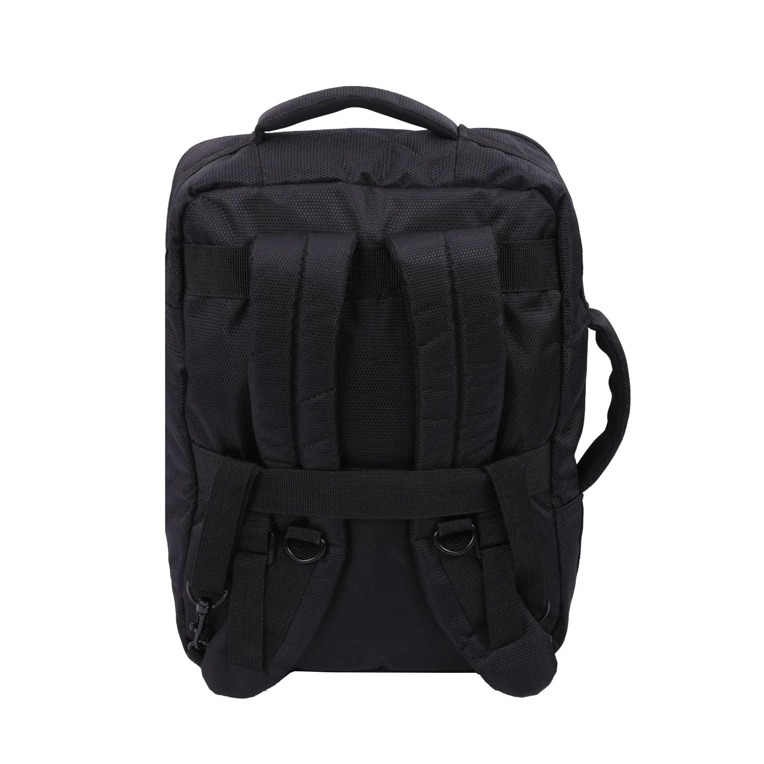 AEROLITE British Airways Max (40x30x15cm) New and Improved 2024, Max Size For BA, KLM, Air France, Approved For EasyJet, Virgin Atlantic Under Seat Flight Backpack, Black
