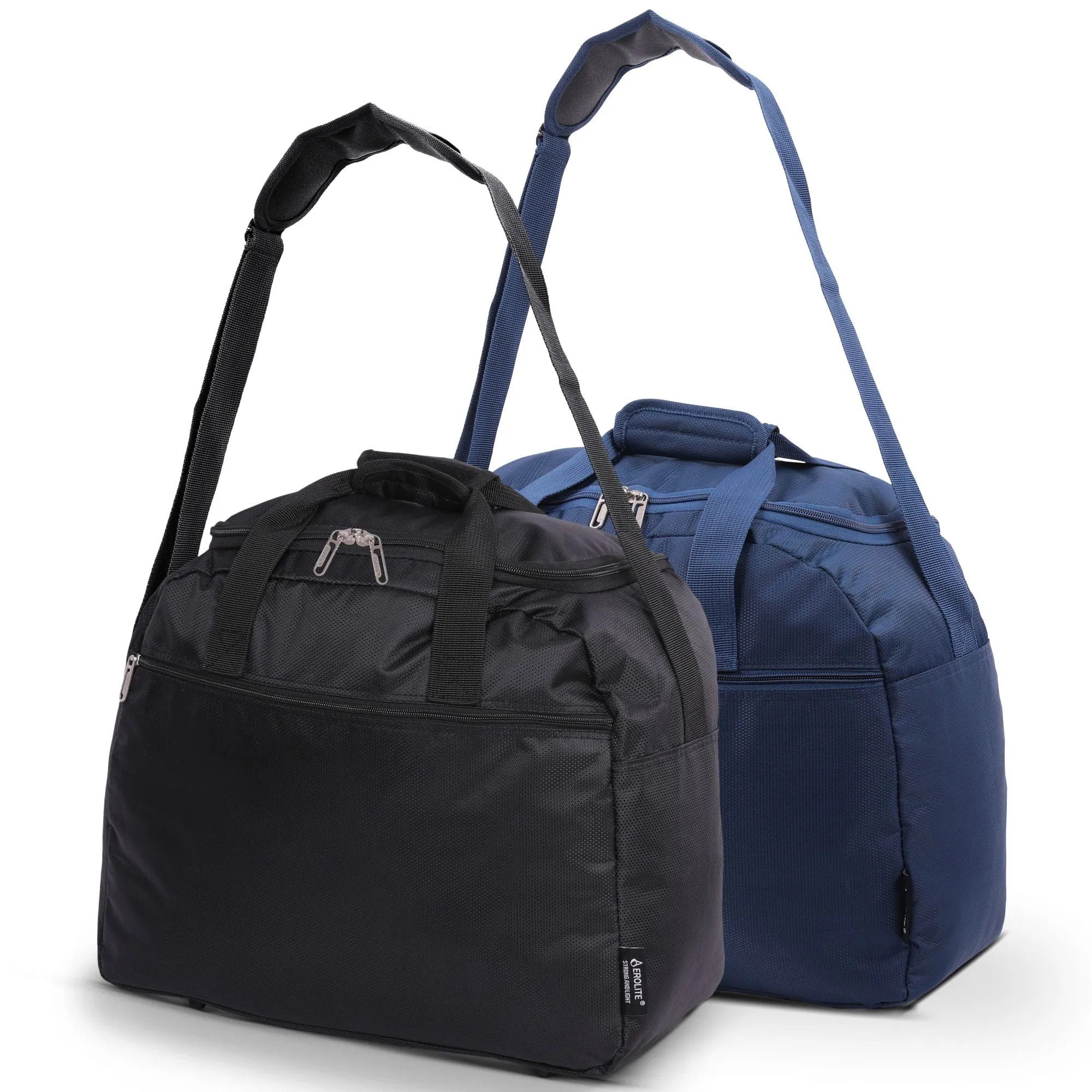 Aerolite Easyjet Maximum Size (45x36x20cm) Holdall New and Improved 2024 Cabin Luggage Under Seat Flight Bag