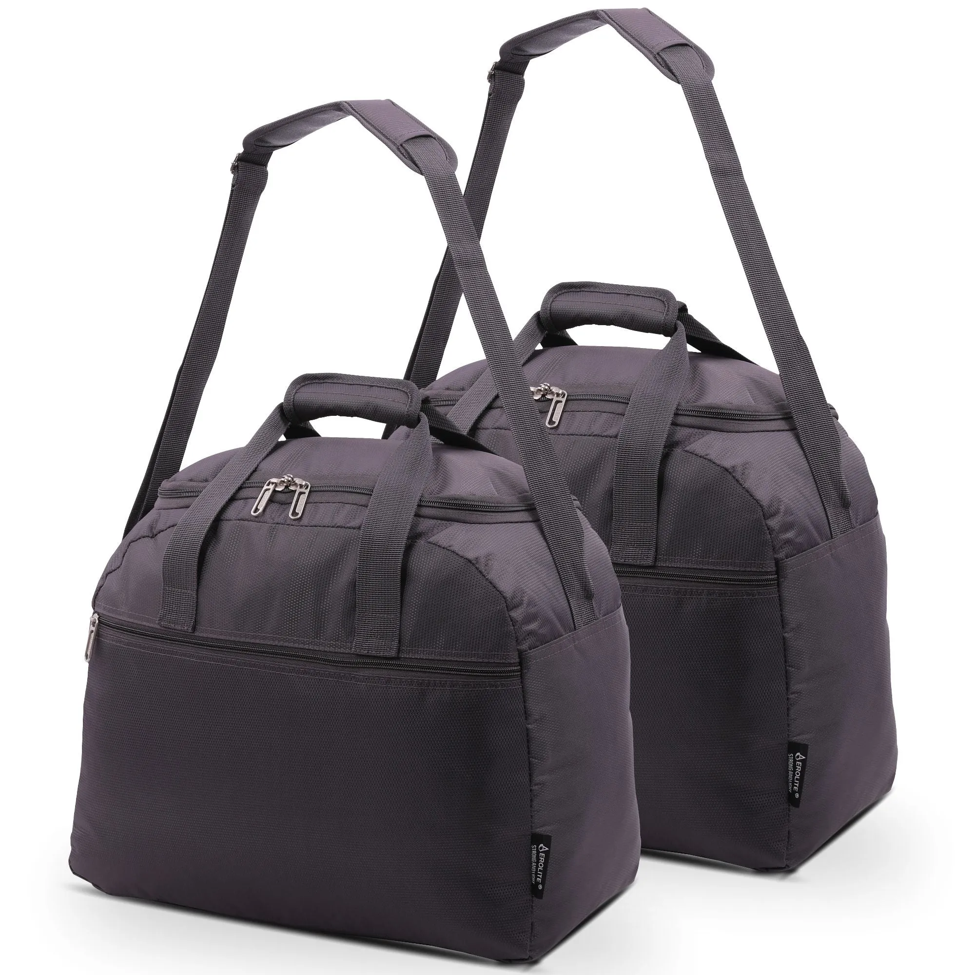 Aerolite Easyjet Maximum Size (45x36x20cm) Holdall New and Improved 2024 Cabin Luggage Under Seat Flight Bag
