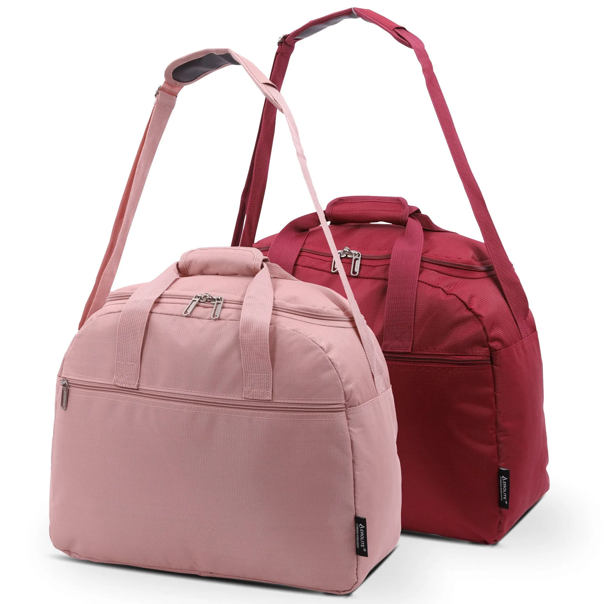 Aerolite Easyjet Maximum Size (45x36x20cm) Holdall New and Improved 2024 Cabin Luggage Under Seat Flight Bag