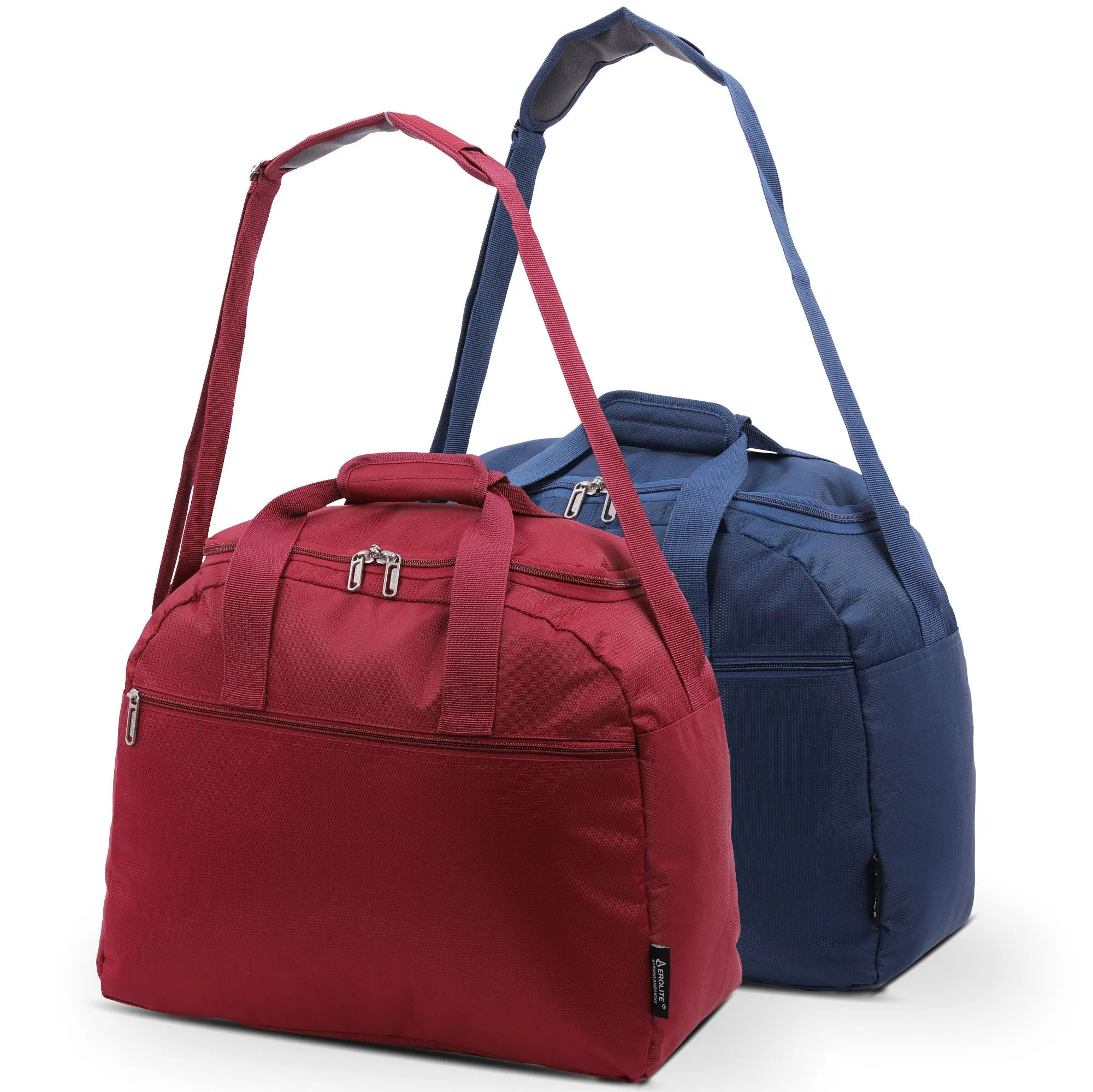 Aerolite Easyjet Maximum Size (45x36x20cm) Holdall New and Improved 2024 Cabin Luggage Under Seat Flight Bag