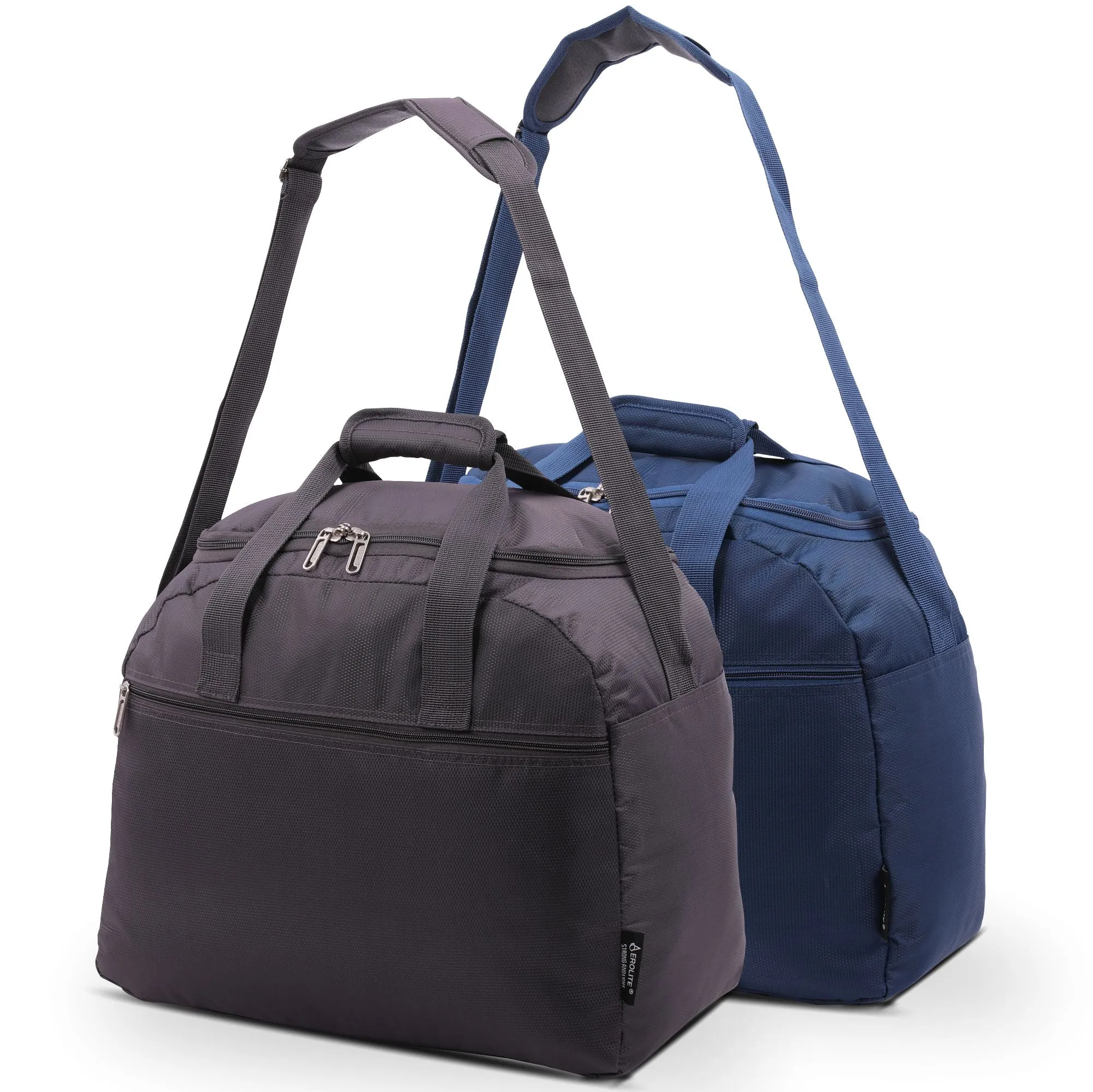 Aerolite Easyjet Maximum Size (45x36x20cm) Holdall New and Improved 2024 Cabin Luggage Under Seat Flight Bag