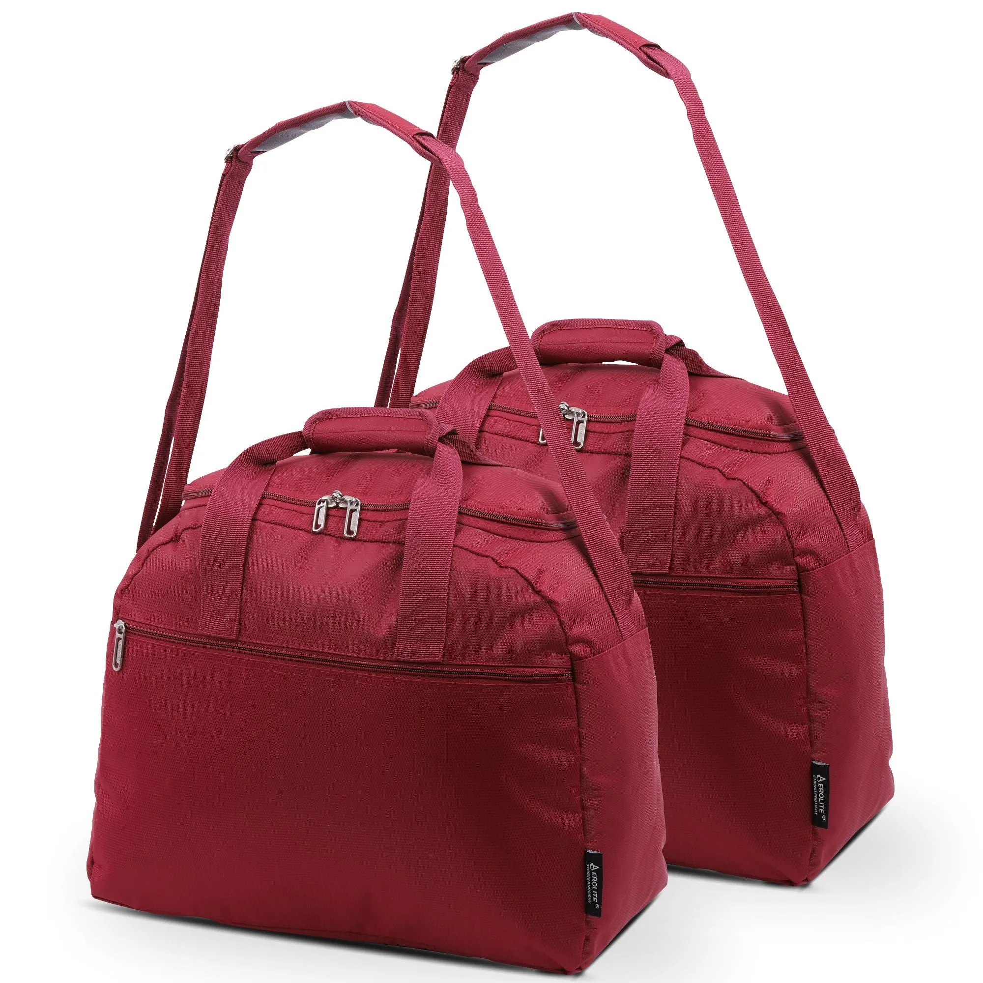 Aerolite Easyjet Maximum Size (45x36x20cm) Holdall New and Improved 2024 Cabin Luggage Under Seat Flight Bag