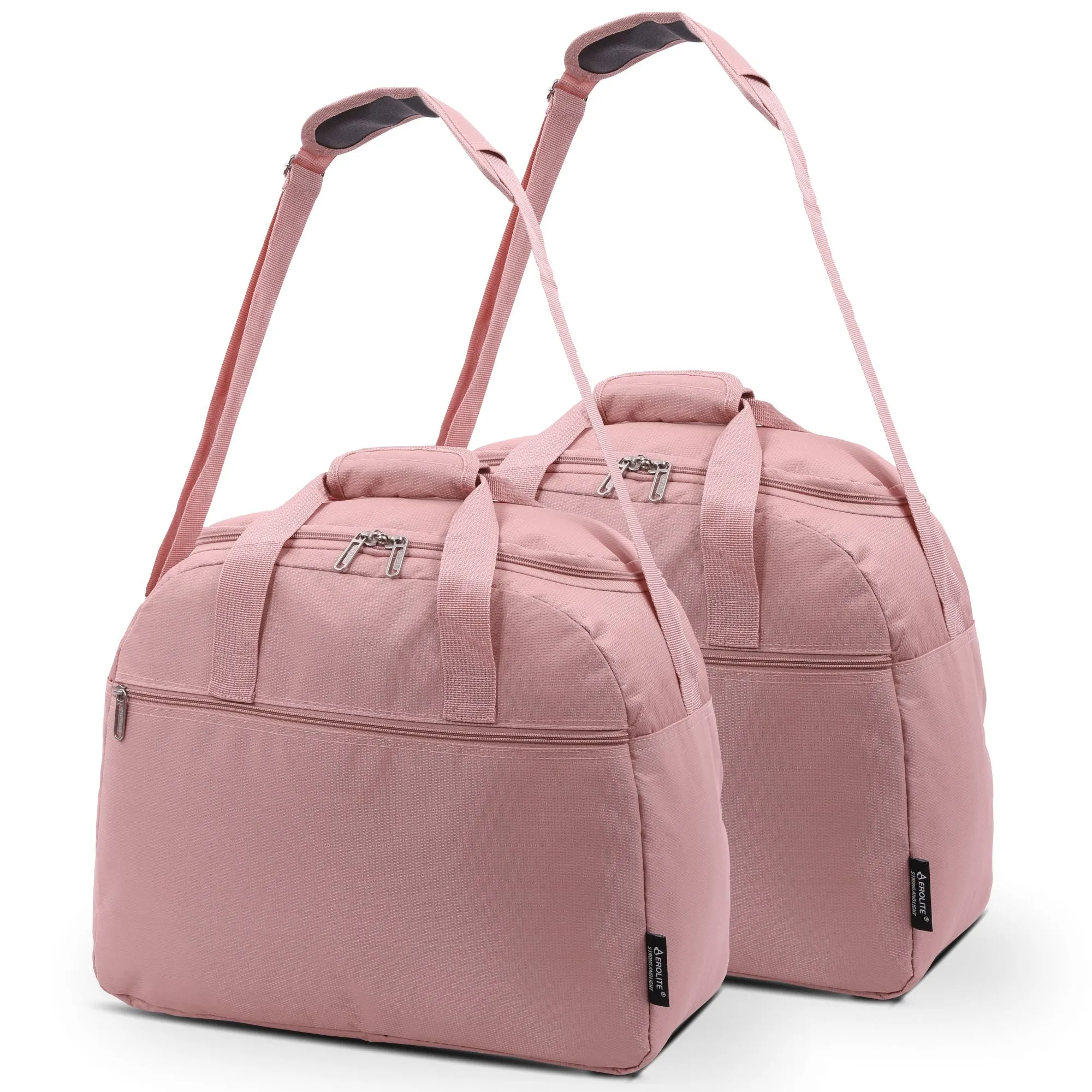 Aerolite Easyjet Maximum Size (45x36x20cm) Holdall New and Improved 2024 Cabin Luggage Under Seat Flight Bag