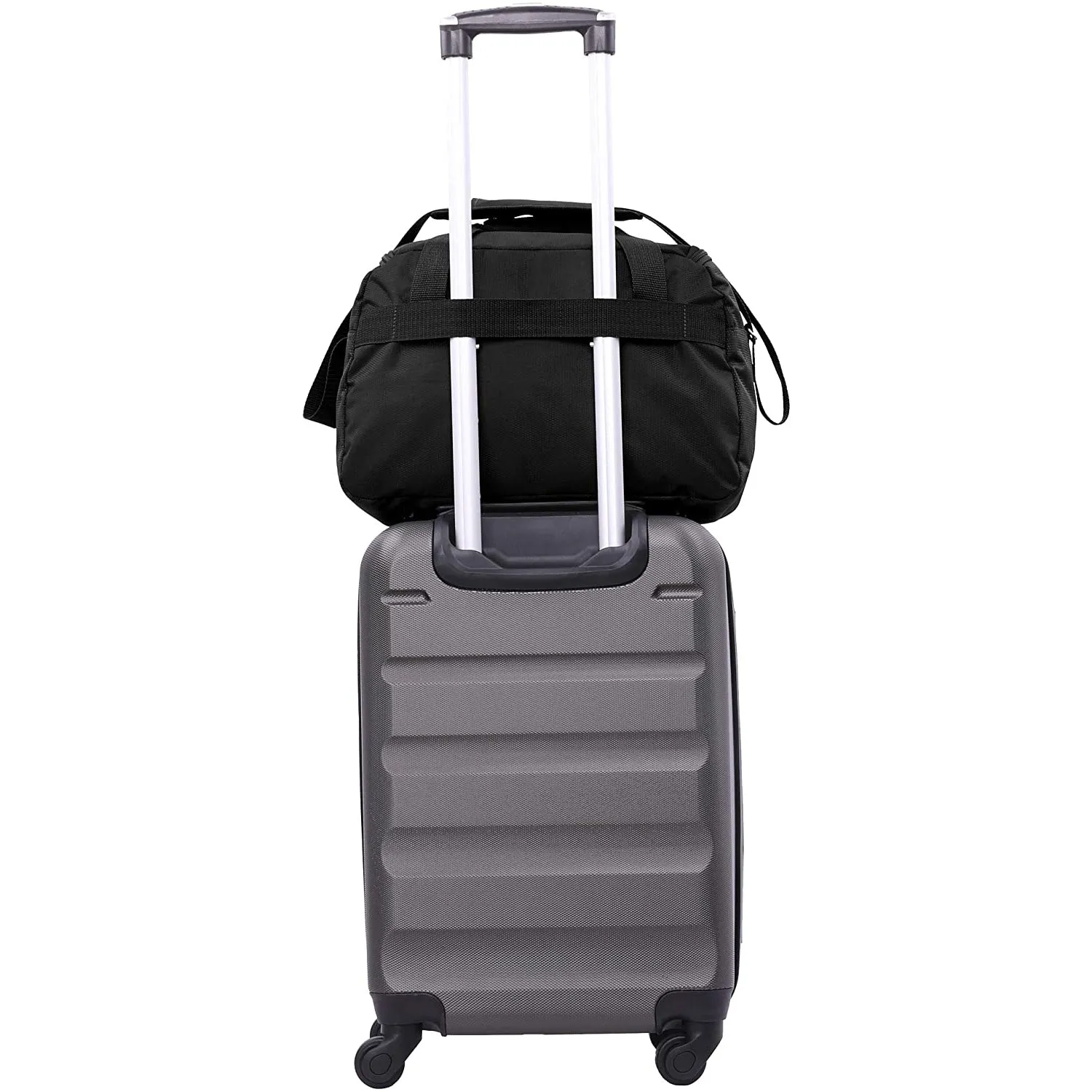 Aerolite Ryanair Maximum Holdall Cabin Underseat Bag (40x20x25cm) with Digital Luggage Scale, and TSA Approved Three Dial Combination Lock