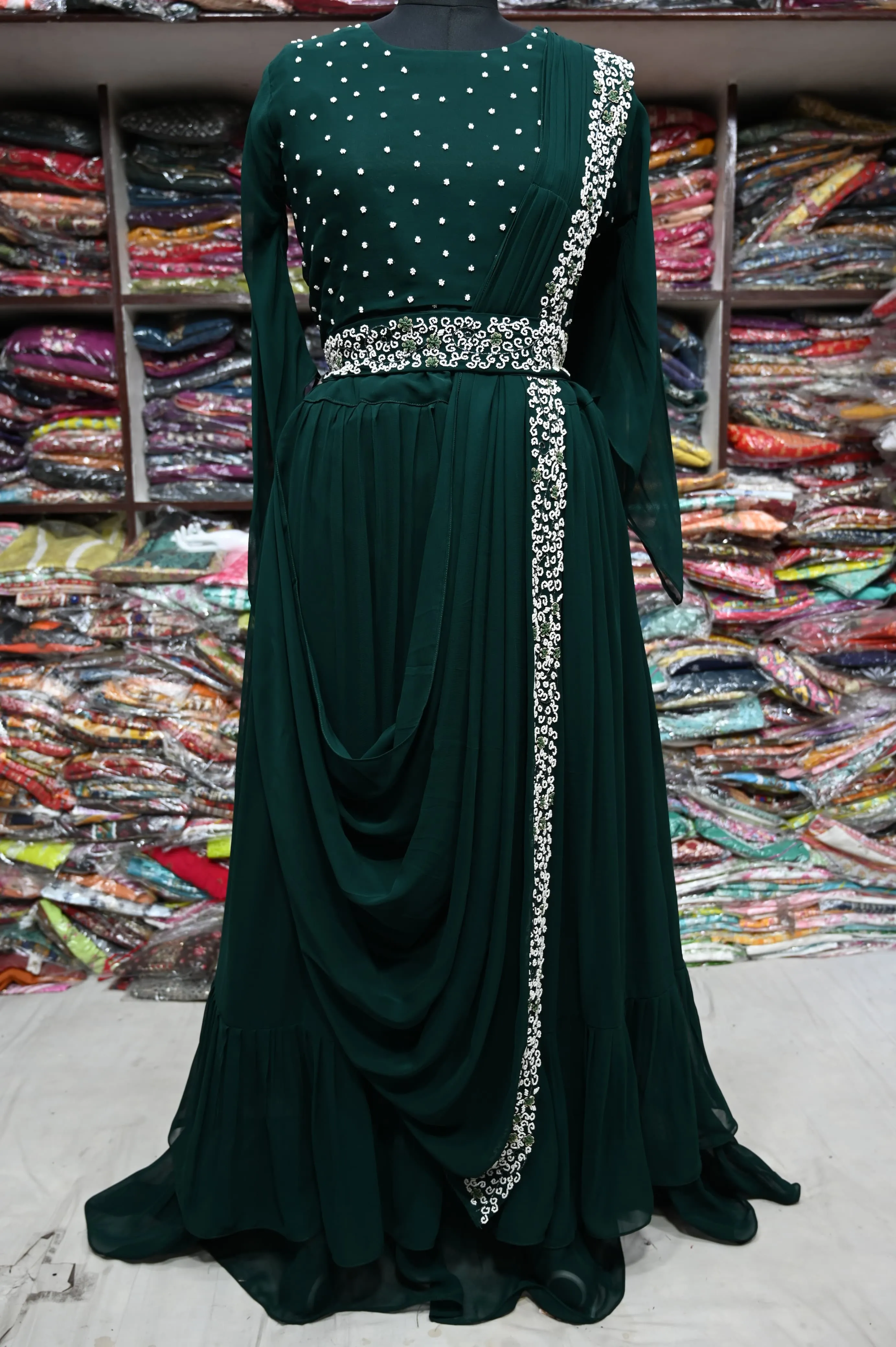 Beautiful Designer Anarkali Georgette Suite