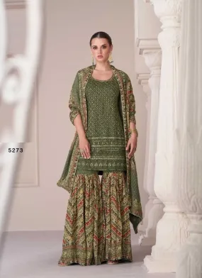 Beautiful Designer Sayuri Sharara Salwar Suits