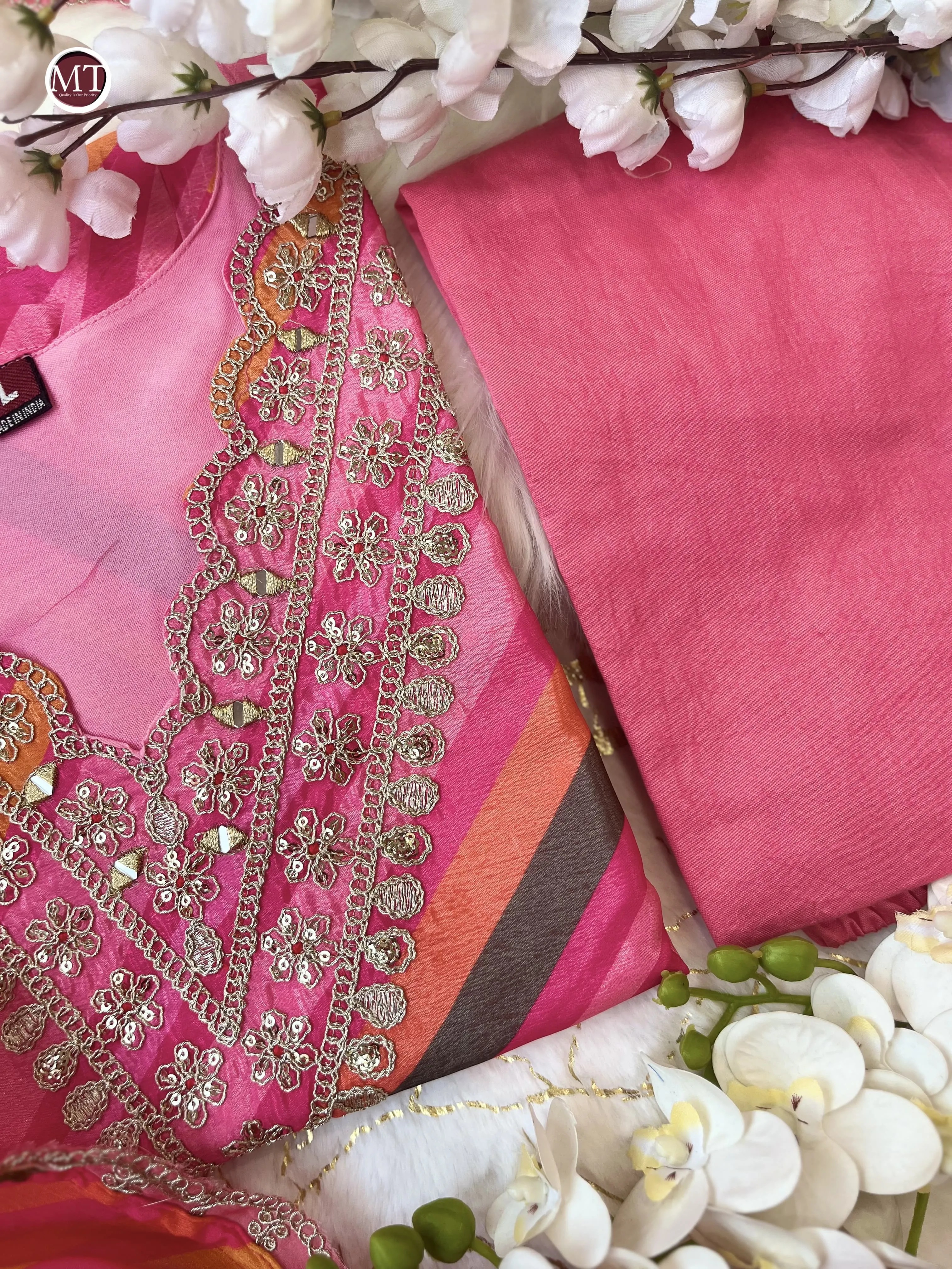 Beautiful Designer Summer Special Chinon Salwar Suit