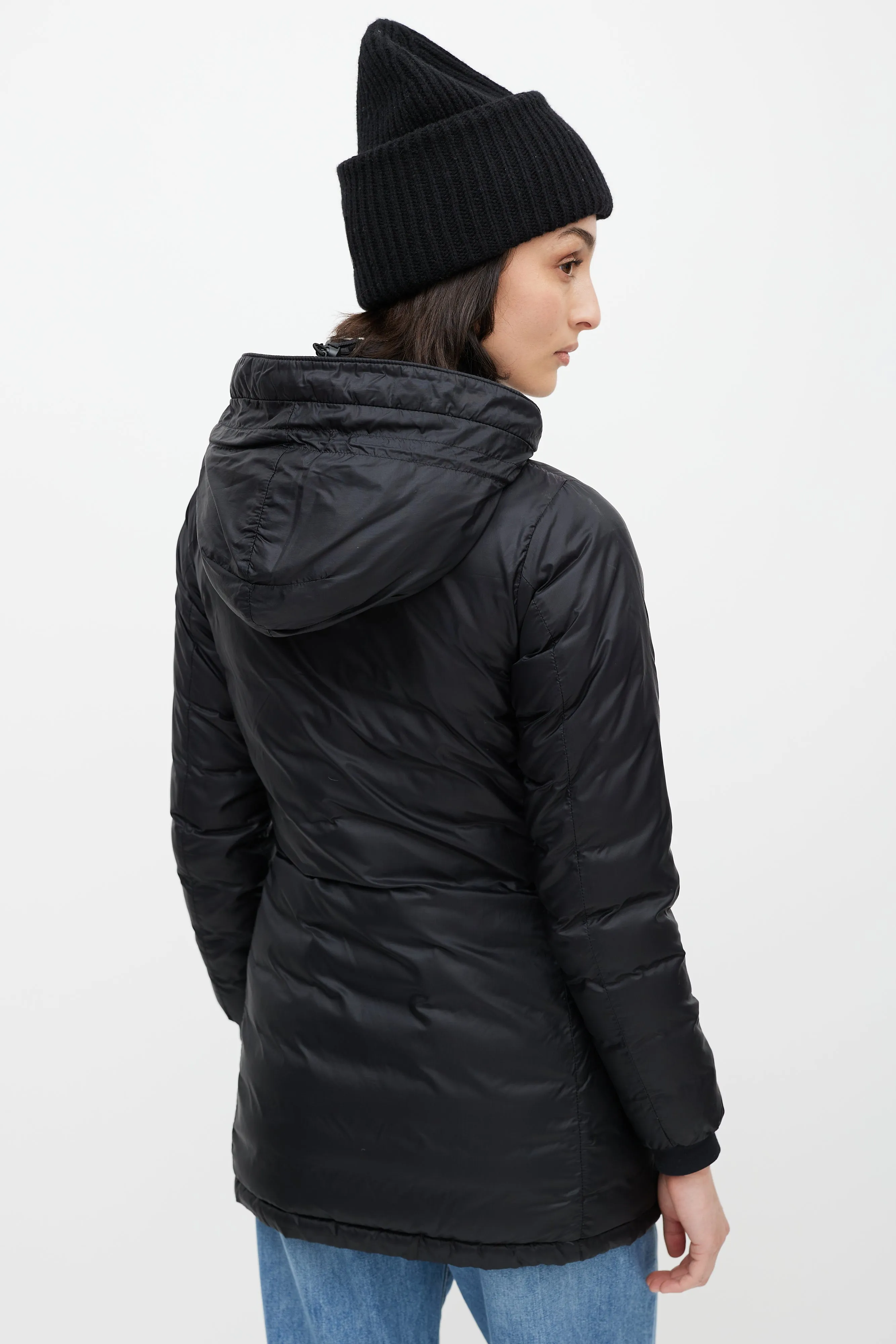 Black Camp Down Jacket