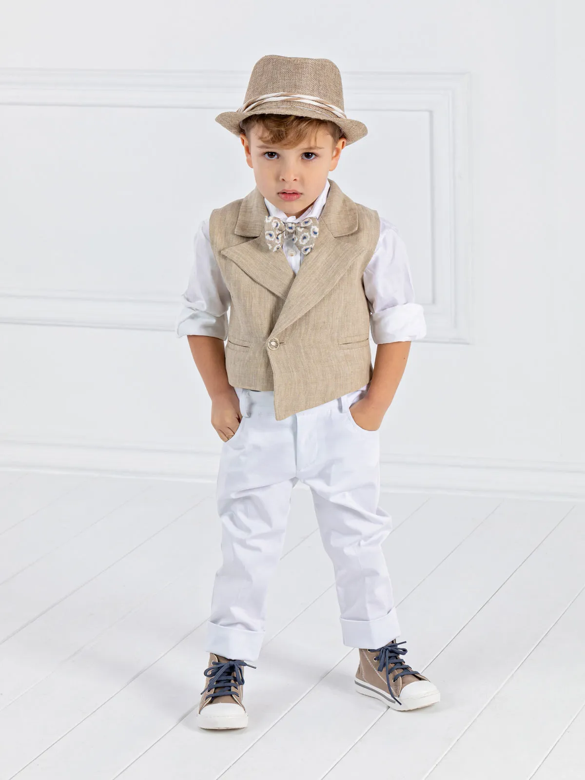 Boy's Baptism outfit set 5pcs - FEROL