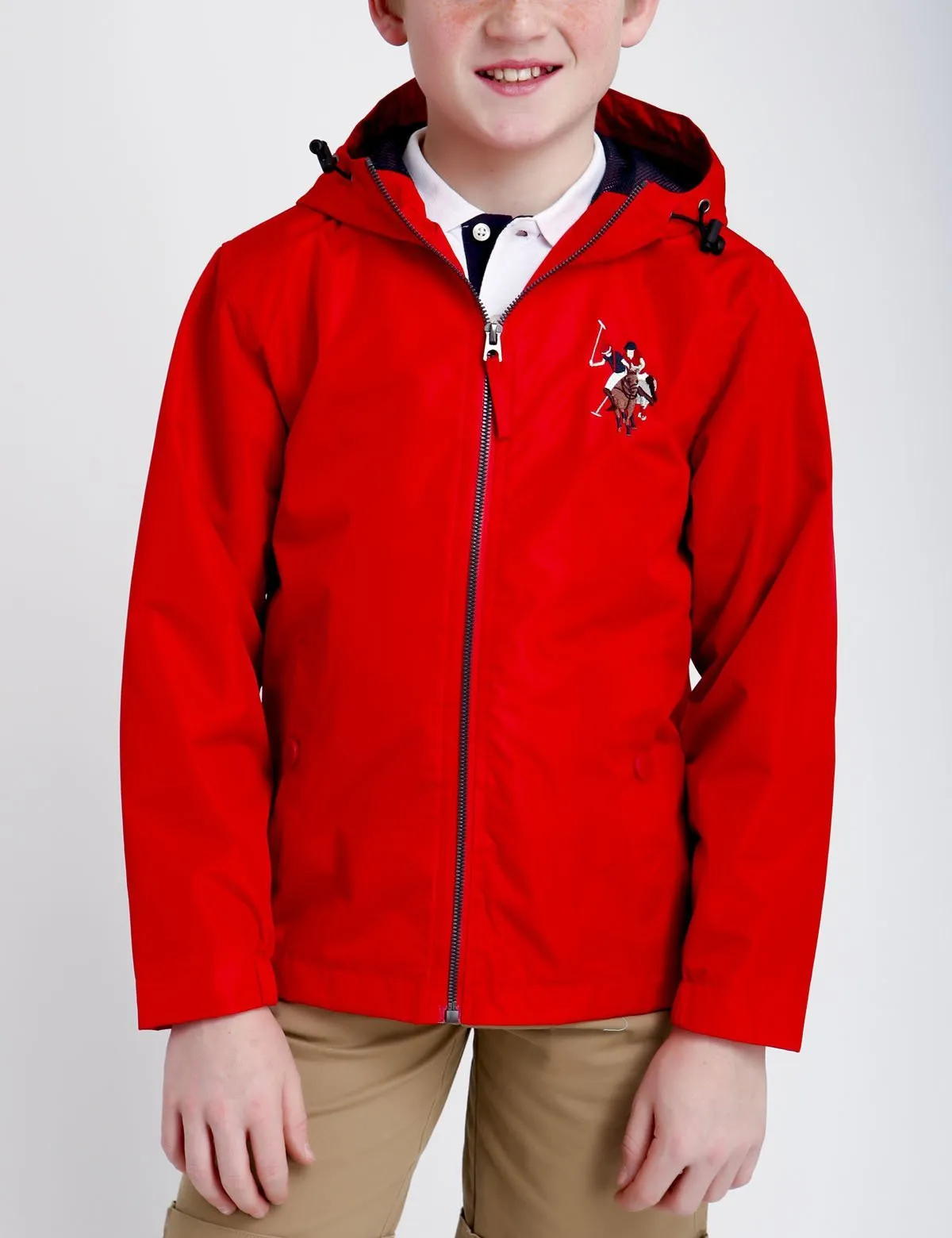 BOYS MULTICOLOR LOGO WINDBREAKER