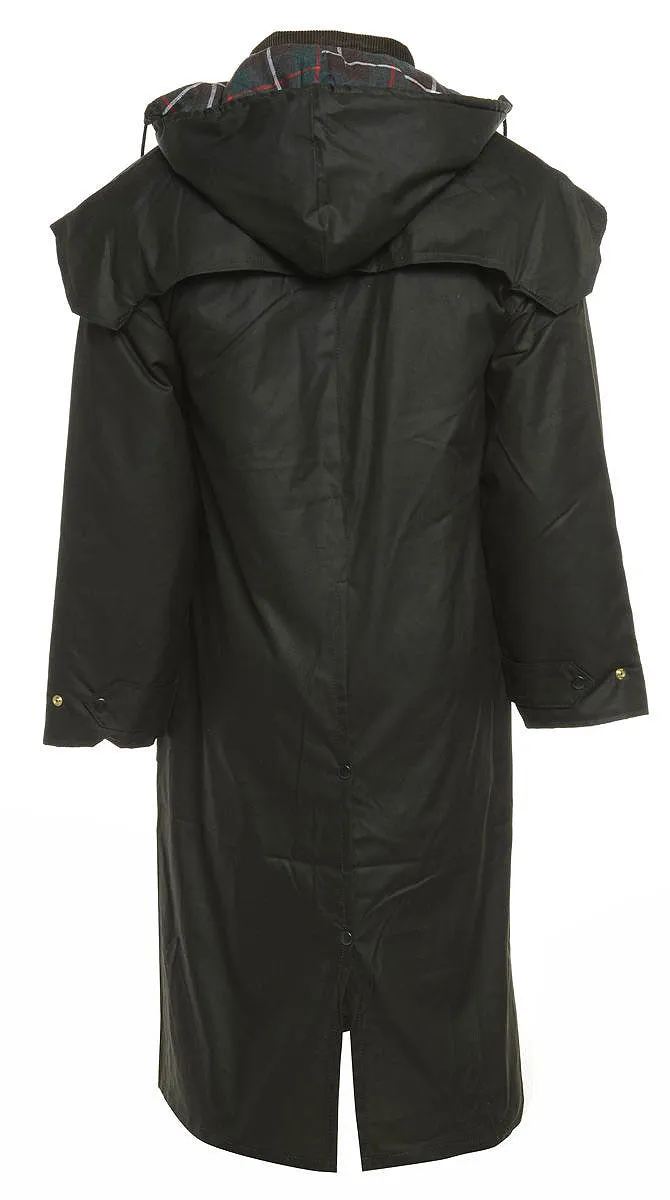 Bronte Long Wax Cotton Coat