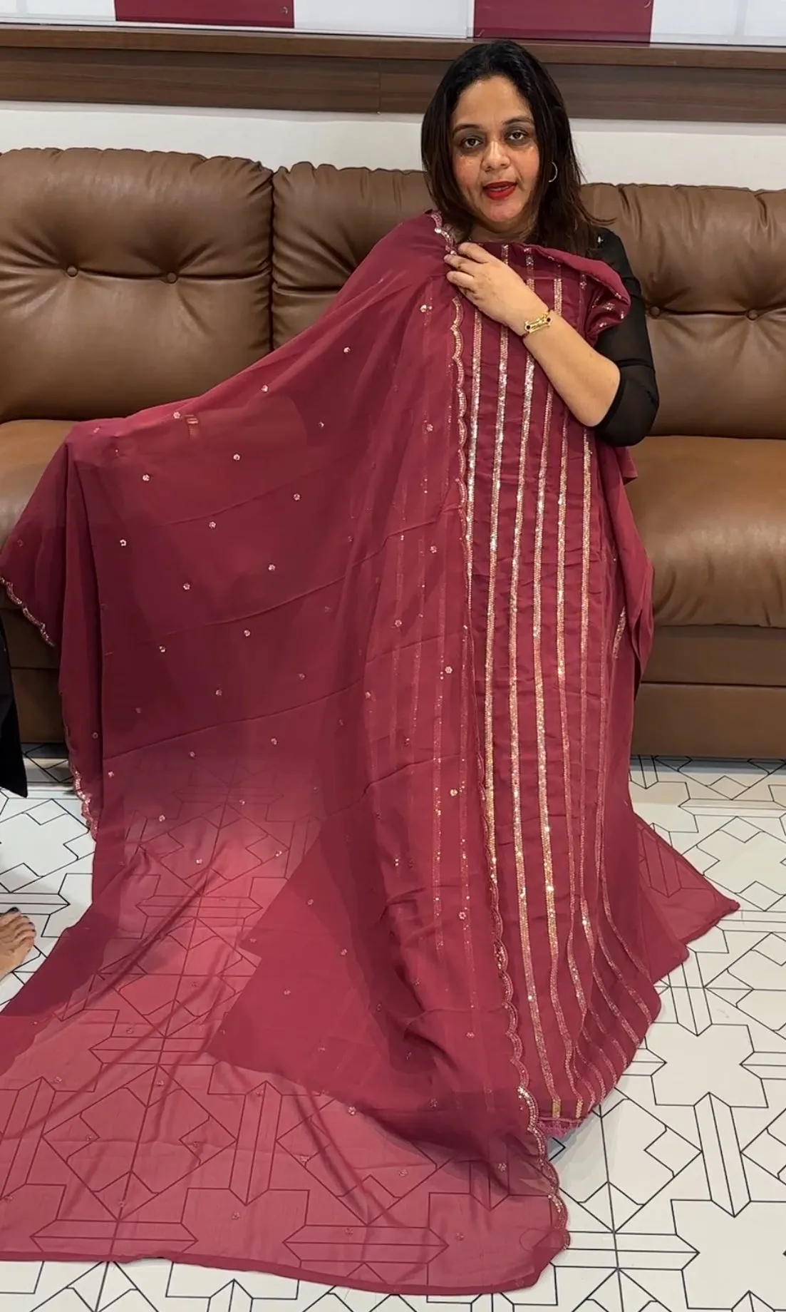 BUDGET BUY UNSTITCHED SALWAR SUITS  - IHA 14169