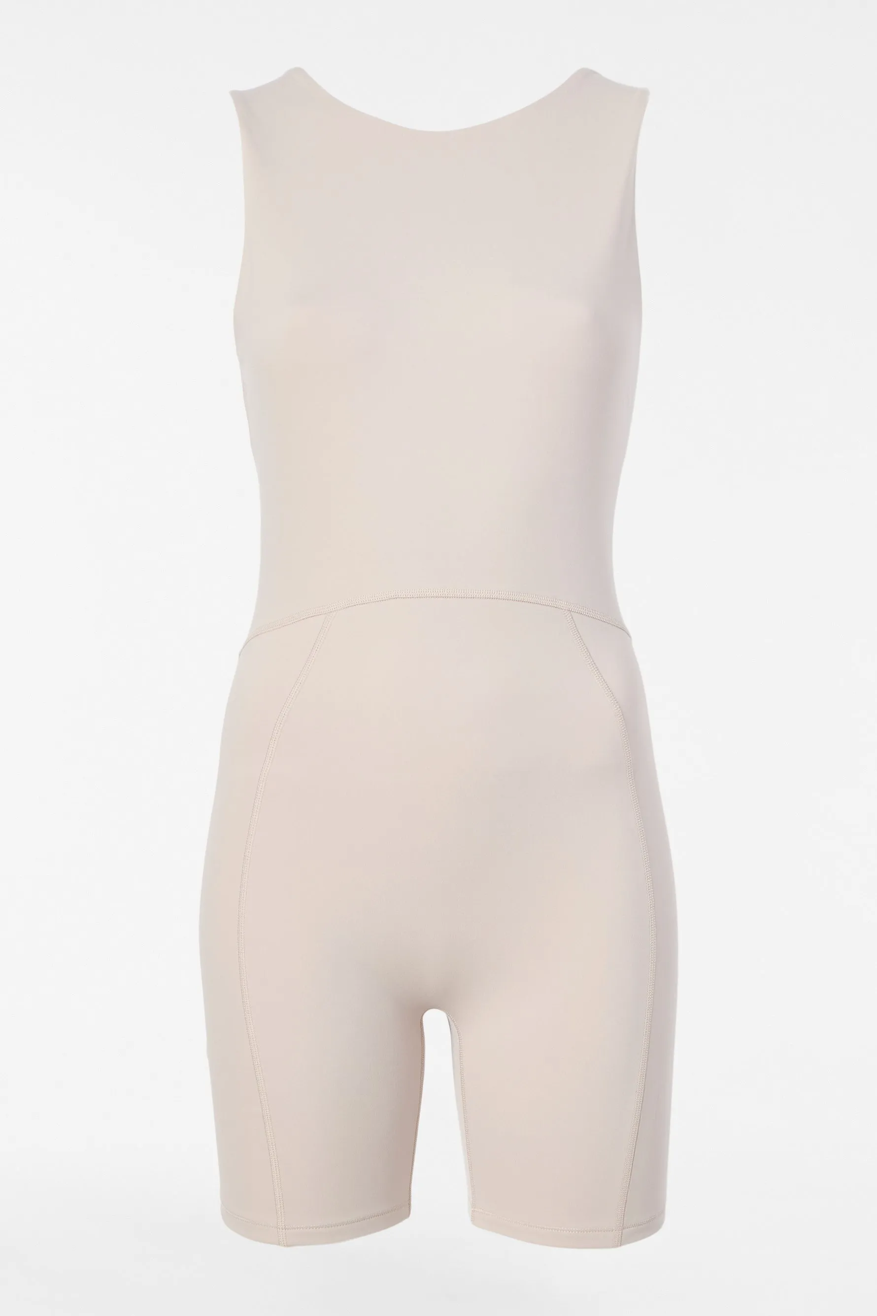 Calla Cutout Short Catsuit - Ashes Of Roses