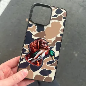 Camo Boykin duck hunting phone case for iPhone and Samsung