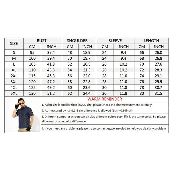 Camo Quick-drying Lapel Men's T-shirt