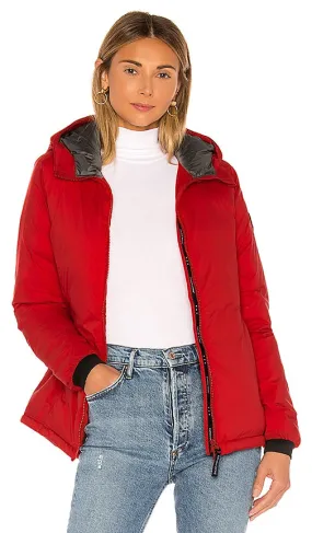 Canada Goose Camp Hoody Jacket in Red