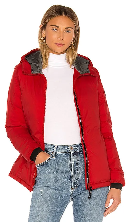 Canada Goose Camp Hoody Jacket in Red
