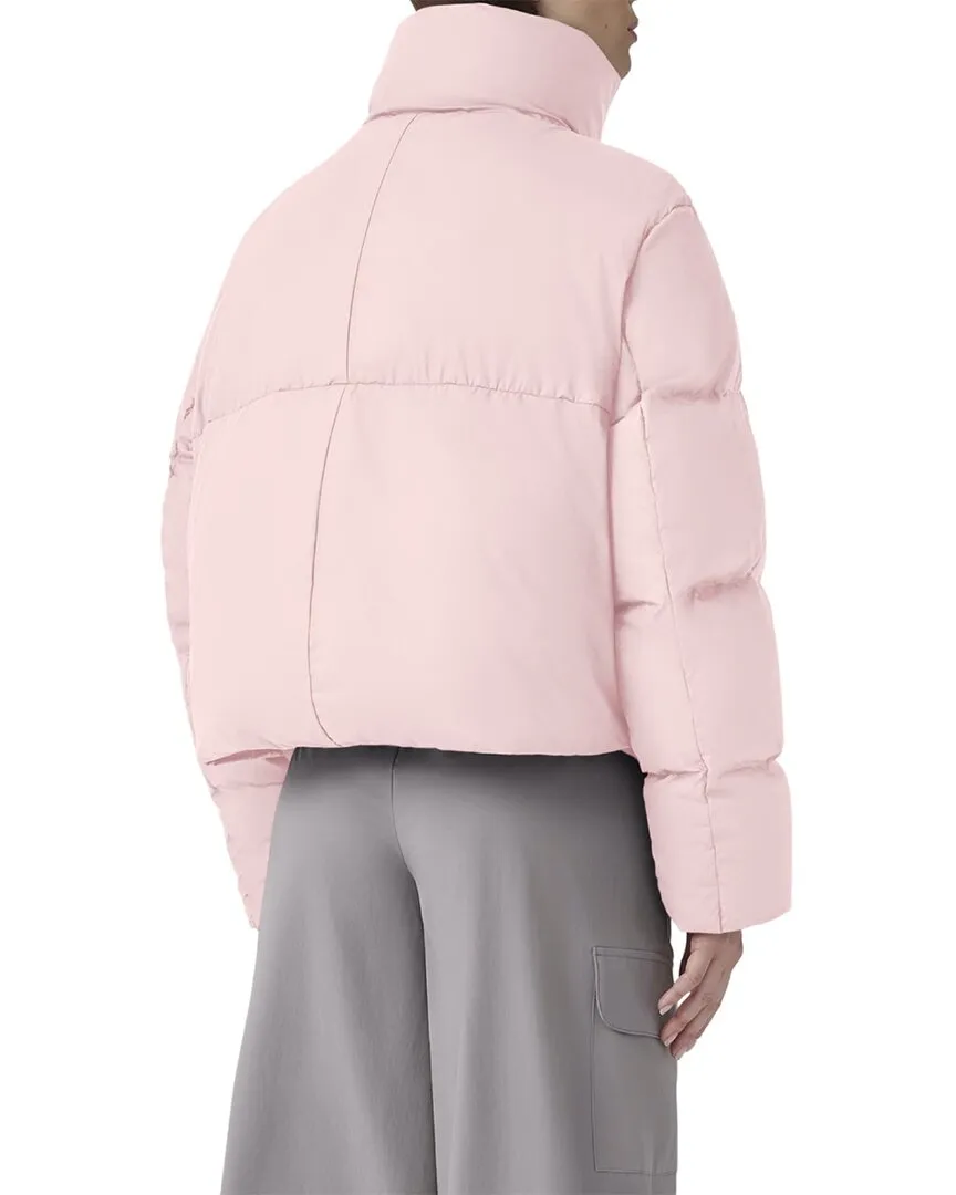 Canada Goose Garnet Cropped Puffer