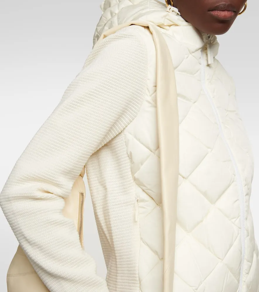 Canada Goose HyBridge√Ç¬Æ down-paneled wool hoodie