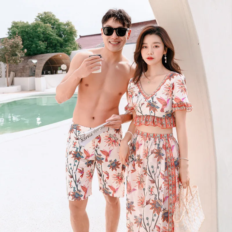 Couple bathing suits