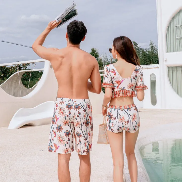 Couple bathing suits
