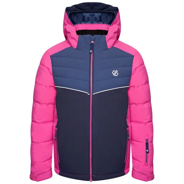 Dare2b Kids Cheerful Waterproof  Ski Jacket-RASPBERRY