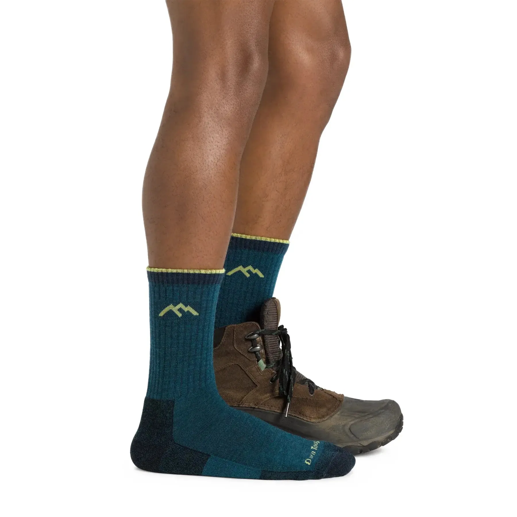 Darn Tough 1466 Men's Hiker Micro Crew Midweight Hiking Sock - Dark Teal