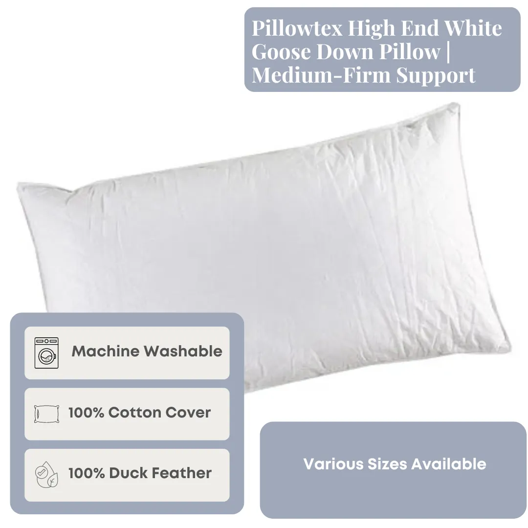 Down Etc. Rectangle Pillow Insert | 100% Duck Feather