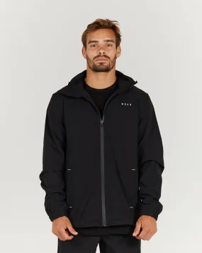 EVOLVE WINDBREAKER JACKET - BLACK
