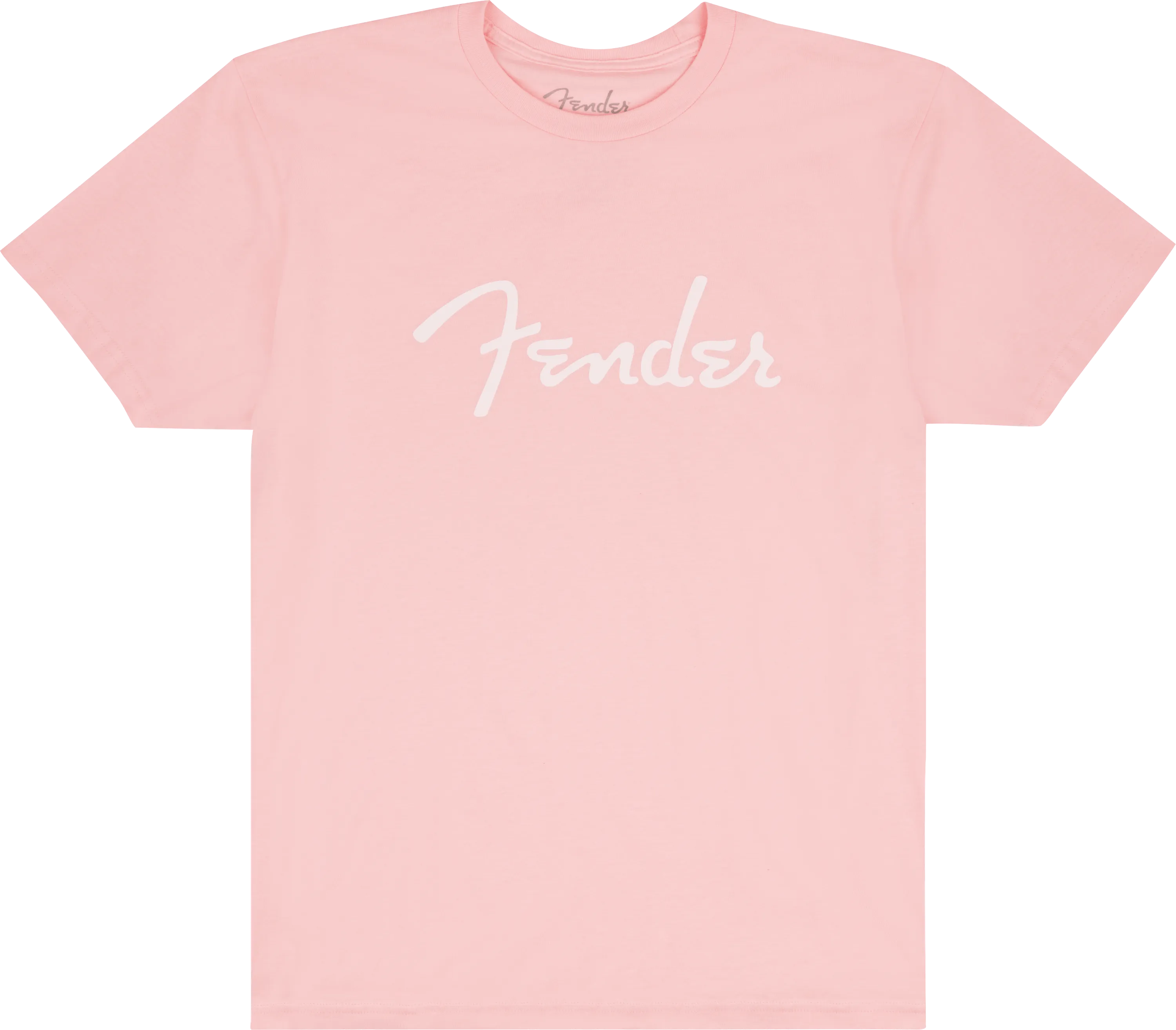 Fender® Spaghetti Logo T-Shirt, Shell Pink