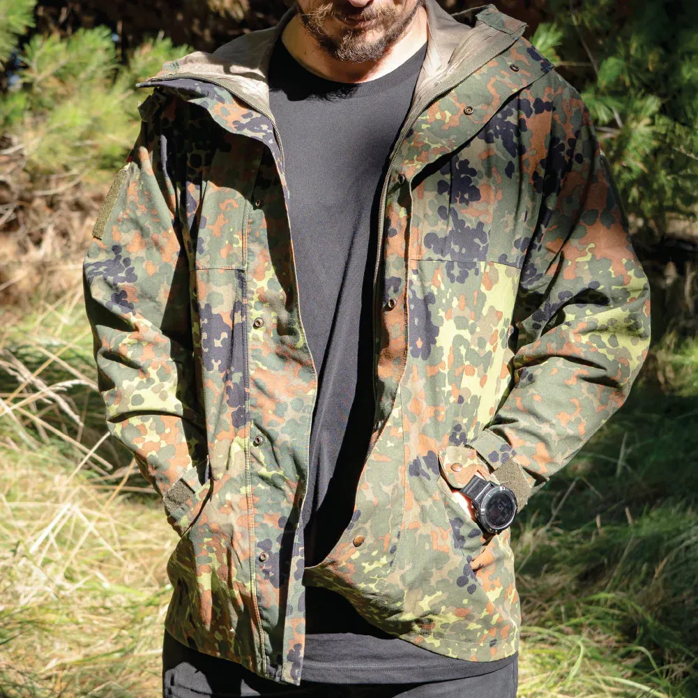 German Flecktarn Rain Jacket