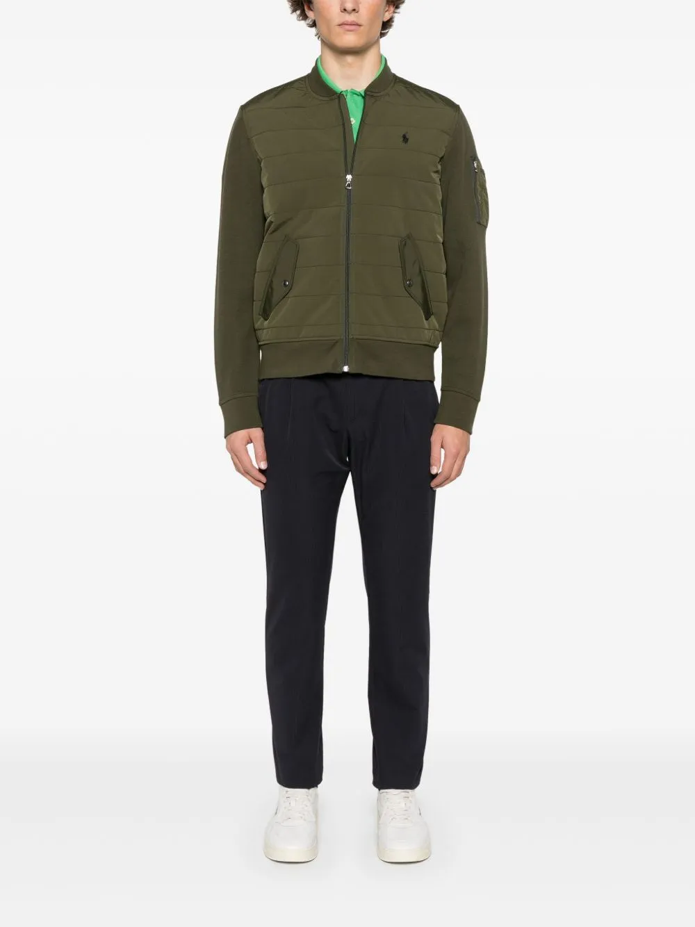 Herno Trousers Blue