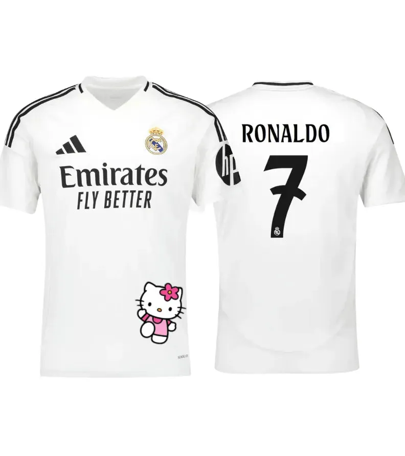 'HK" Real Madrid 2024/2025 Home Shirt
