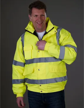 HVP211 Yoko Hi-Vis Bomber Jacket