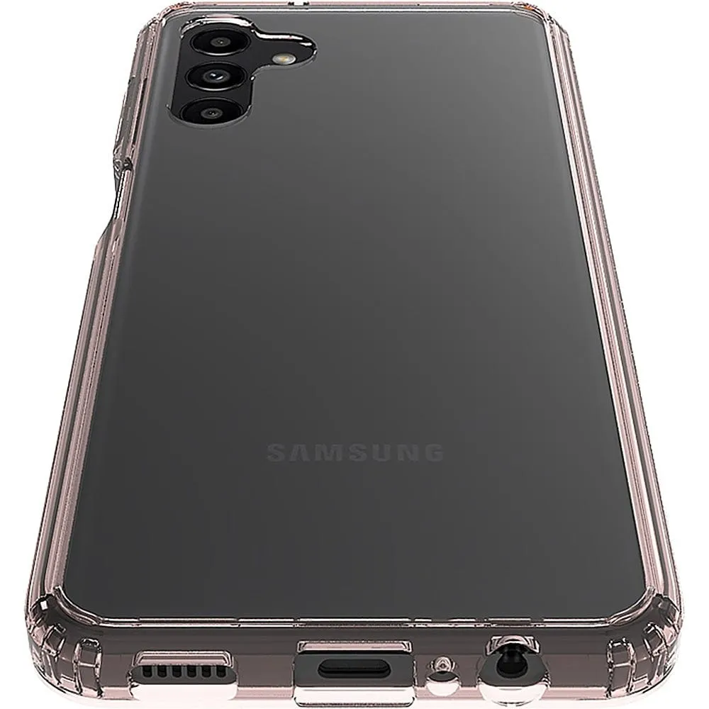 Hybrid-Flex Hard Shell Case for Samsung Galaxy A13 5G - Clear/Rose Gold