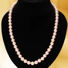 Imeora Cream 10mm Shell Pearl Necklace